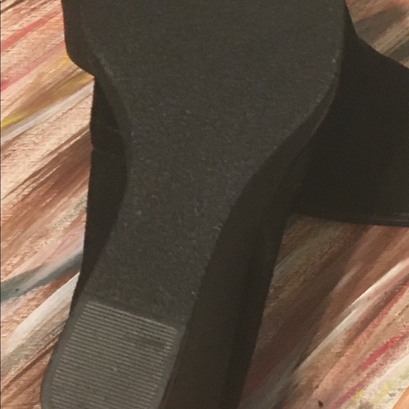 Women’s Black Ankle Boots by Glacee’ Size 8M - Picture 2 of 9